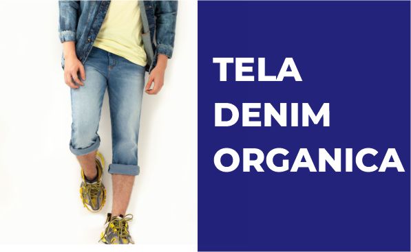 Tela denim orgánica