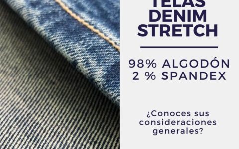 Tela denim stretch 98/2