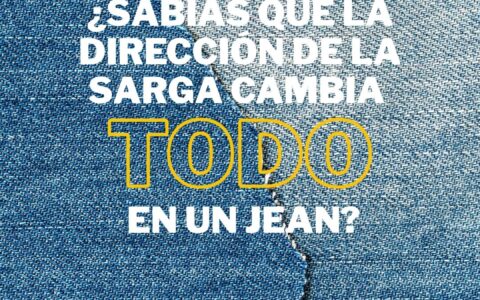 Tejido denim: Sarga Derecha vs. Izquierda: El Secreto Mejor Guardado en los jeans