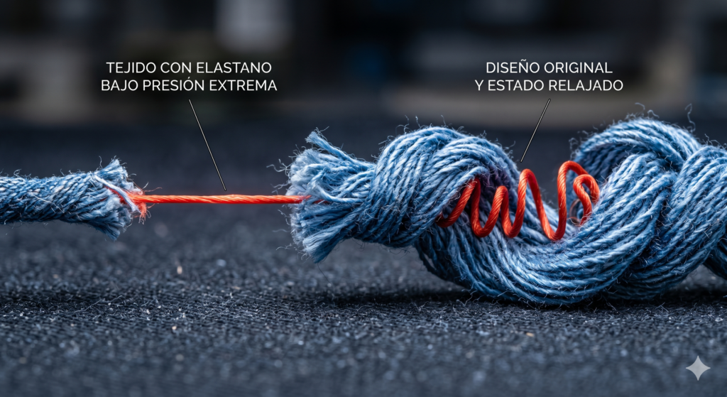 fibra de spandex