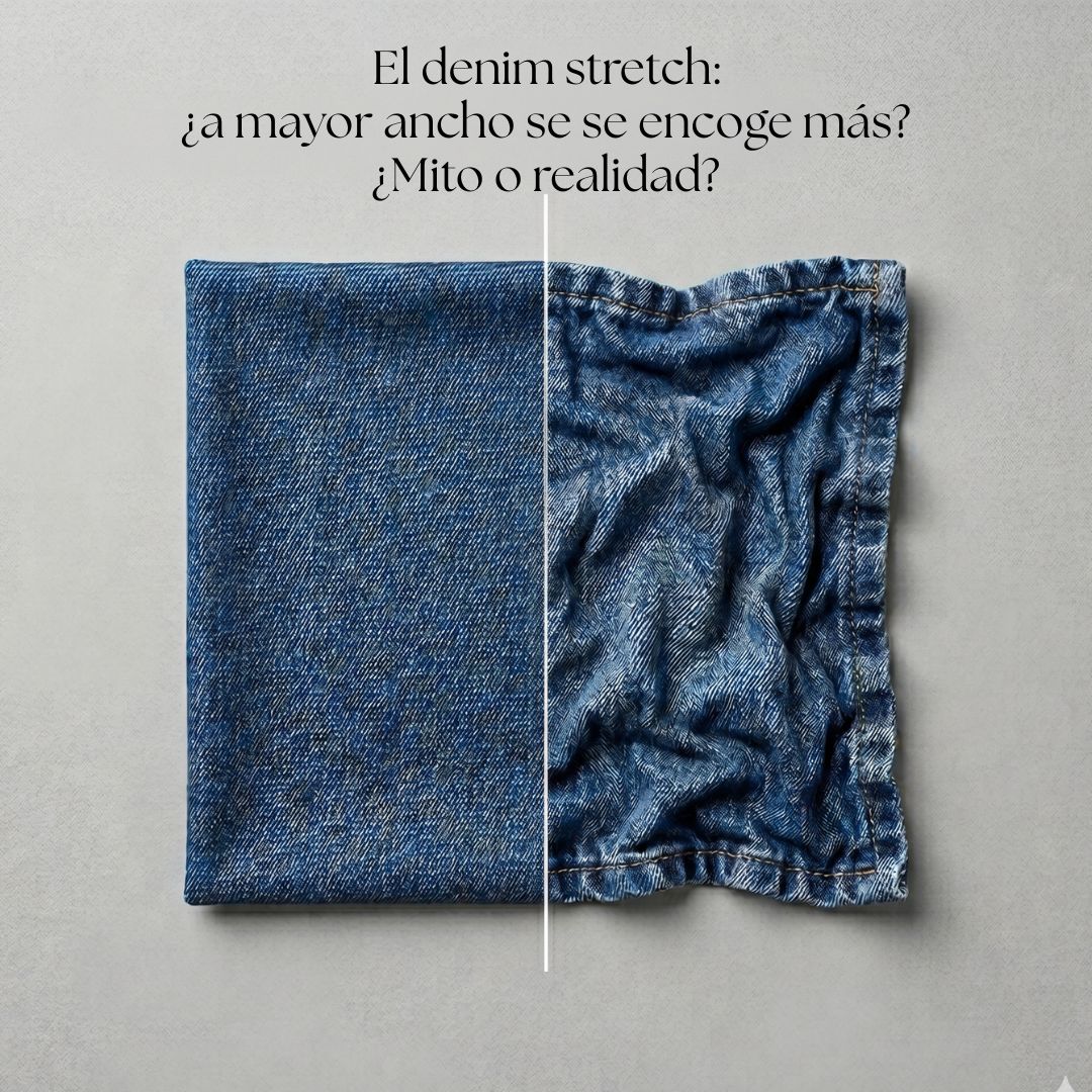 Ancho de la tela denim stretch: ¿Rendimiento real a 1.80 metros o problemas de encogimiento?